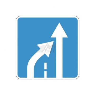 купить дорожный знак 5.15.5д, 5.15.6д Конец полосы в Златоусте